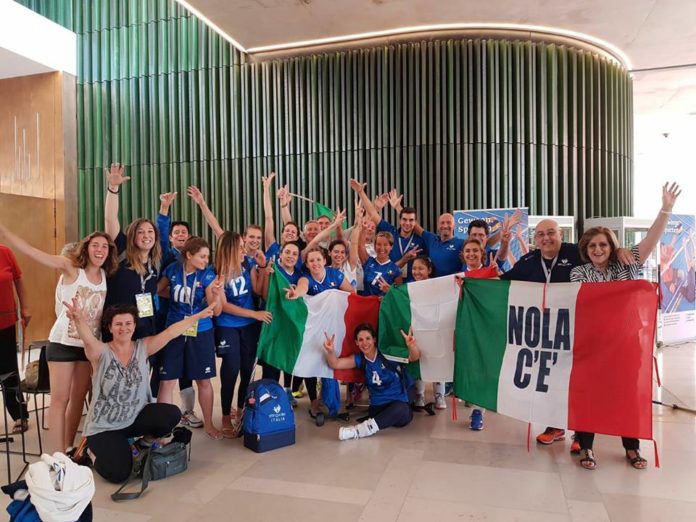 Nazionale azzurra Paravolley Orchestra Renzo Biondi