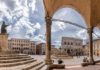 Consigli per Camperisti Perugia la Città Etrusca Vista della piazza di Perugia