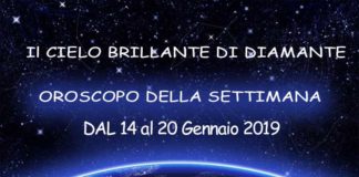 oroscopo della settimana dal 14 al 20 gennaio 2019
