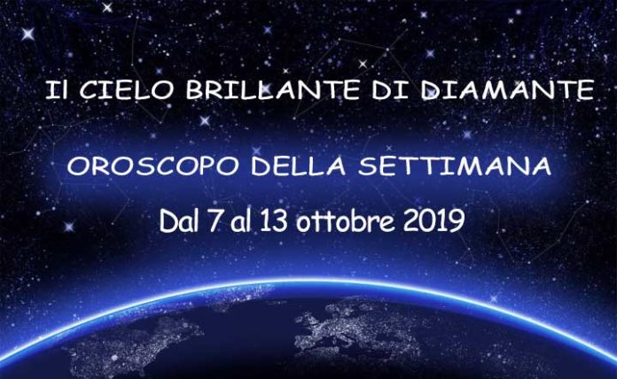 Oroscopo della Settimana dal 7 al 13 Ottobre 2019