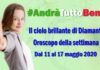 oroscopo della settimana dal 11 al 17 maggio 2020