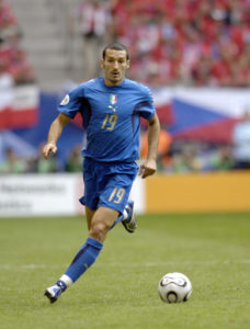 Zambrotta terzino della nazionale