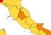 Umbria regione arancione