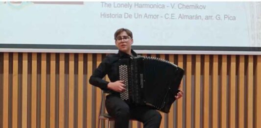 Davide Di Giacomo, a 13 anni da Trevi al titolo mondiale di fisarmonica Davide di Giacomo