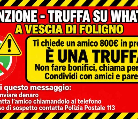truffa su whatsapp